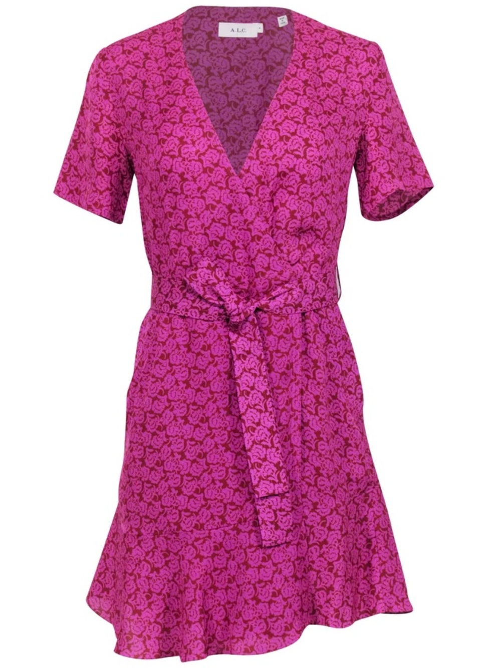 ALC Silk Wrap Dress